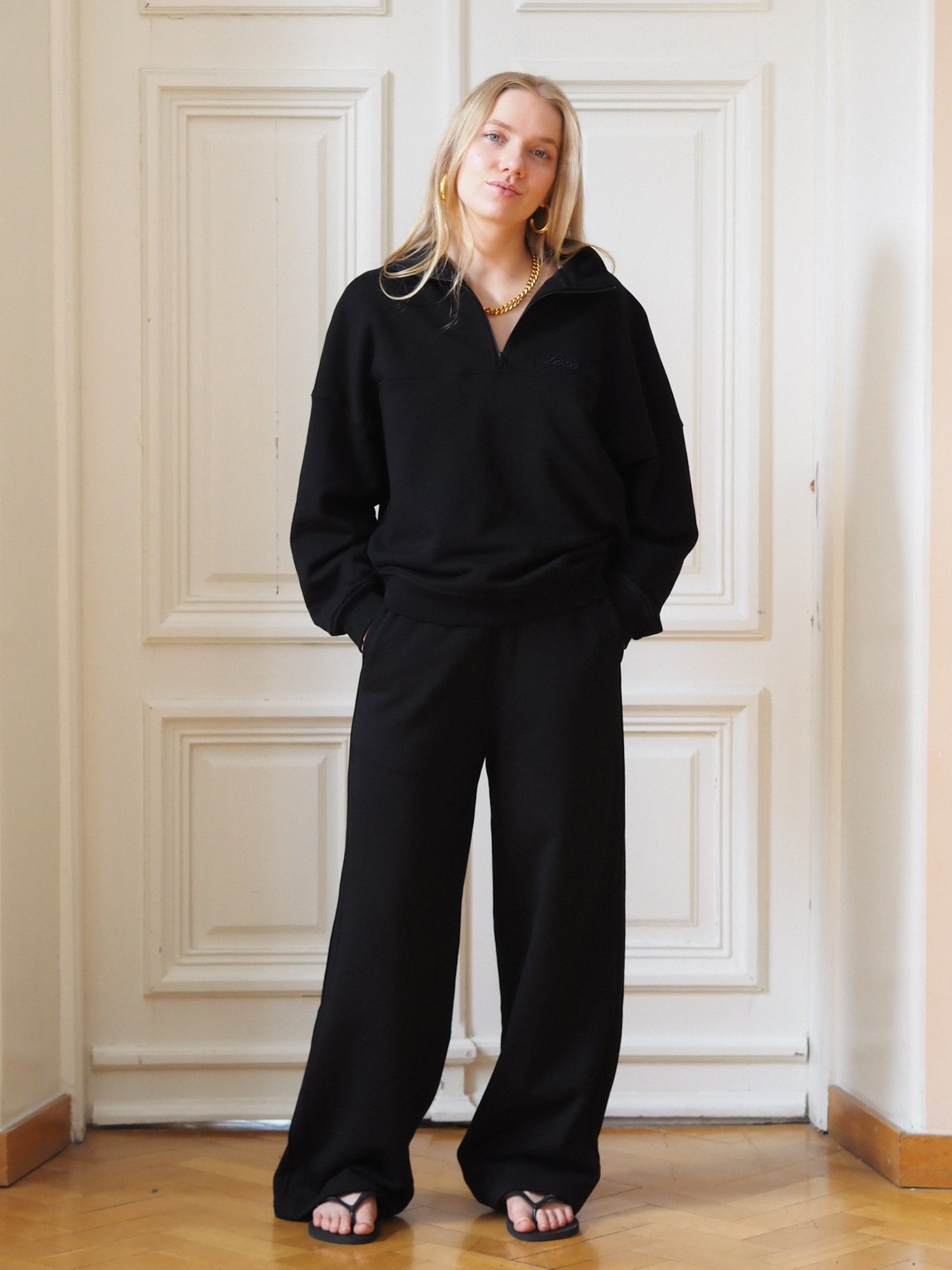 Heart Pants, Black